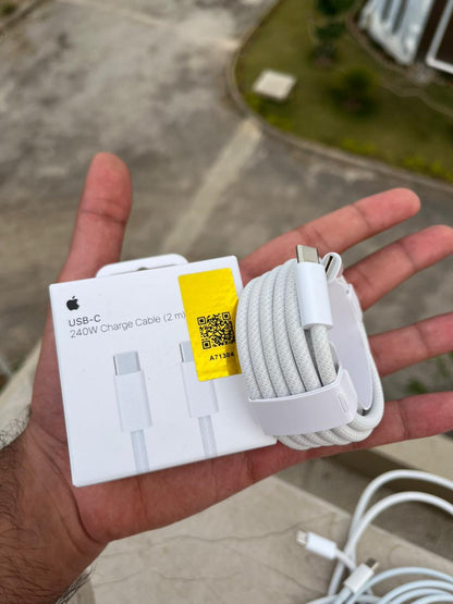 💥 Apple 40W Fast Charging Adapter + Free Braided Cable ( Limited Time Offer)