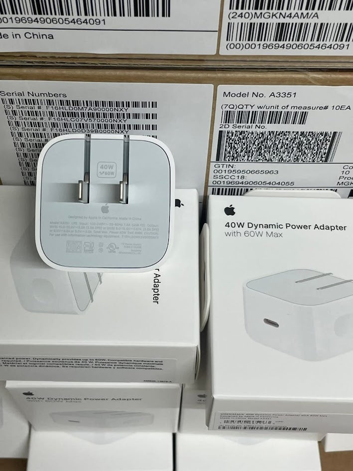 💥 Apple 40W Fast Charging Adapter + Free Braided Cable ( Limited Time Offer)